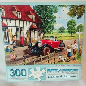 Bits and Pieces "Out in the Country" 300 Large Piece Puzzle by Kevin Walsh